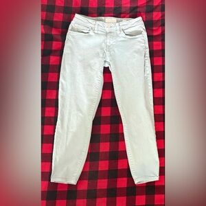 Women’s Lucky Brand Low Rise Slim Jeans in Pastel Blue/Green